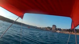 Отдыхаем хорошо в Джубге, покатались на экстремальной таблетке и на катамаранах