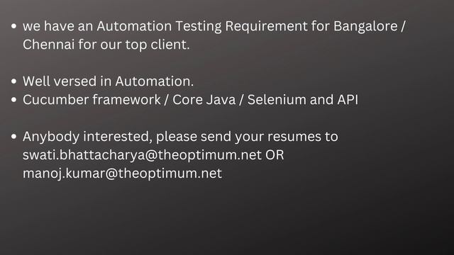 Work From Home Jobs 21st Sep| Manual Testing| Automation Testing| Freshers