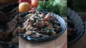 «Жаркое с сушеной говядиной »