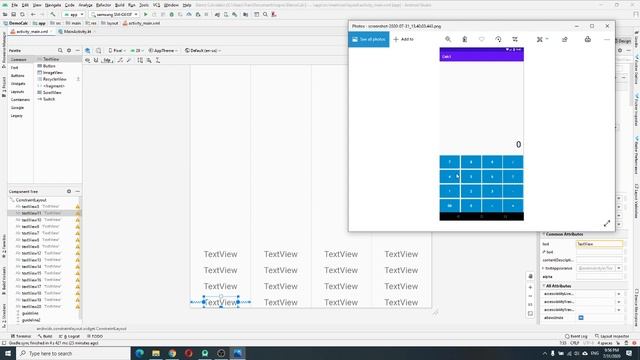 Constraint Layout Tutorial - Design Calculator Screen смотреть онлайн