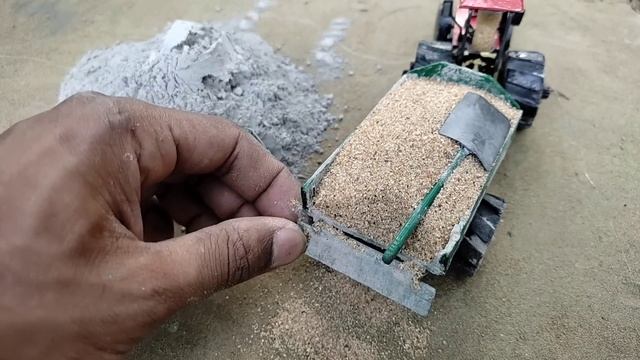 diy tractor making mini Concrete bridge | diy tractor | water pump | @KeepVilla смотреть онлайн
