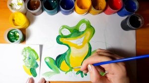 Как рисовать. Царевна лягушка.