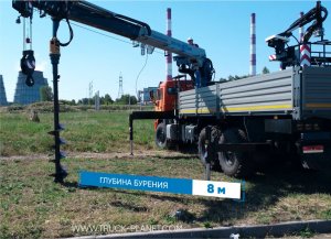 Обзор на бортовой КамАЗ 43118 с КМУ Галичанин КМА 150-5