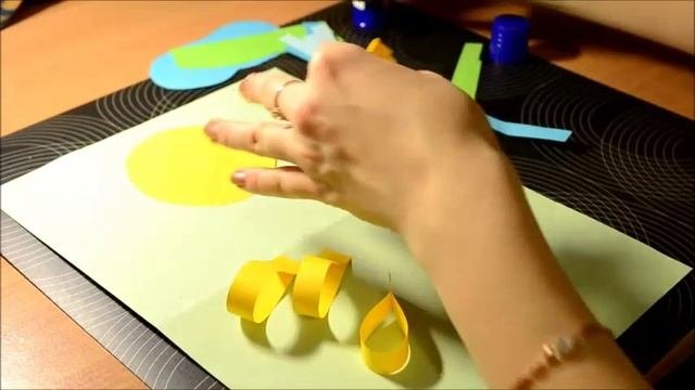 Весна. Поделка для детей 4-6 лет.