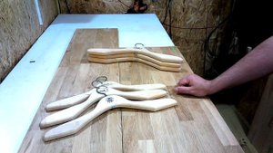 DIY.Сделай сам.Вешалки-плечики для одежды.