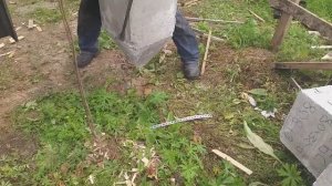 Часть 1. Забивка свай для дома из газобетона. Забивные жб сваи