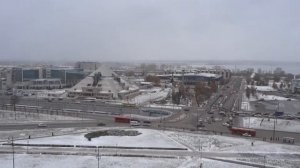 Казань с высоты смотровой вышки