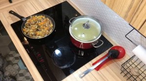 Грибной суп-пюре с сыром.