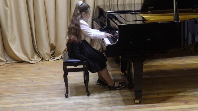 А.Гедике, Миниатюра, Пяткова Софья, 3 класс смотреть онлайн