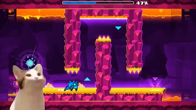 Pop cat play geometry dash смотреть онлайн