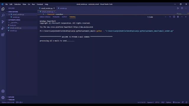 ??PYTHON-3 || E-mail?Sender-Merger смотреть онлайн