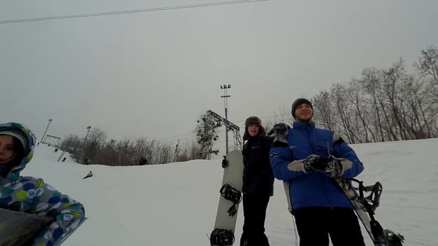 СНОУБОРД - ПЕРВЫЙ РАЗ :) смотреть онлайн