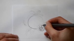 Рисуем Новогодний рисунок