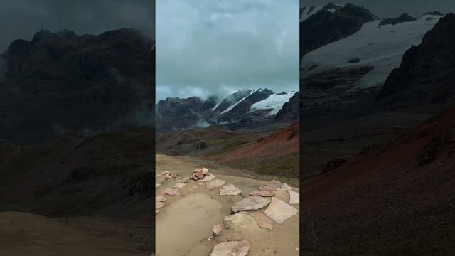 Ausangate Trek 🏔️🥾 #cusco #peru #mountains #lake #hiking #trekking