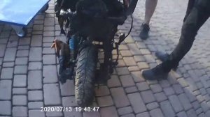 Сгорел электро скутер при зарядке