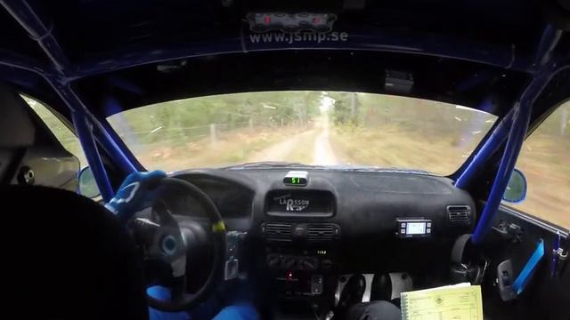 JR Motorsport pokalen 2016 SS3 Hampus Larsson/Anna Larsson смотреть онлайн