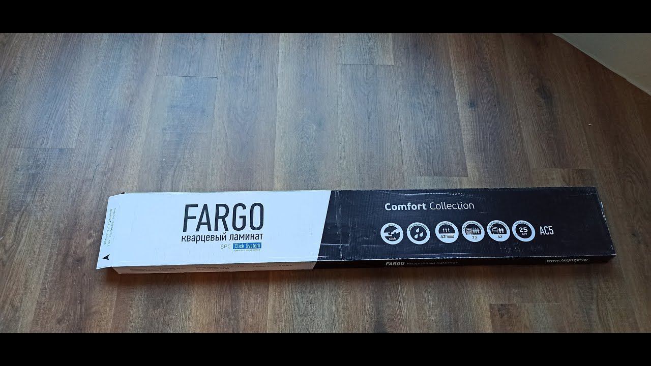 Кварцевый ламинат Fargo (Фарго) - отзыв мастера