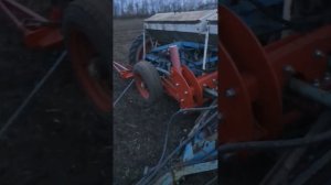 Транспортное устройство на СЗ 5.4. Сделали габорит из старой сз. Работа сз с МТЗ 80