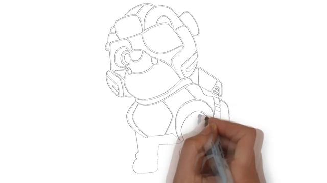 PAW Patrol Mighty Pups Rubble Drawing  Щенячий патруль: Рисуем мегащенка Крепыша