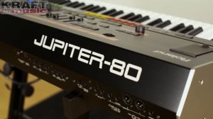 Kraft Music - Roland JUPITER-80 Performance with Scott Berry
