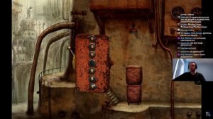 Папич играет в Machinarium! Какой рычаг? 5