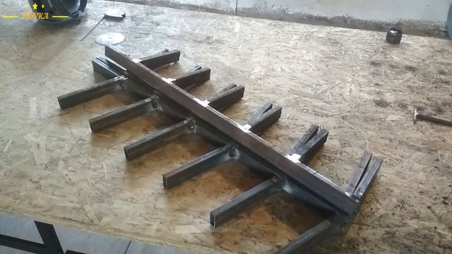 Стеллаж для металла, стеллаж металлический, своими руками .Metal rack