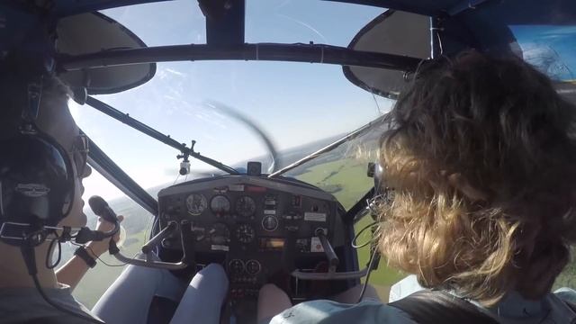 Посадили пилота AIRBUS в наш АЭРОПРАКТ