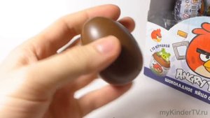 12 шоколадных яиц Angry Birds от "Конфитрейд" распаковка | Unwrapping angry birds