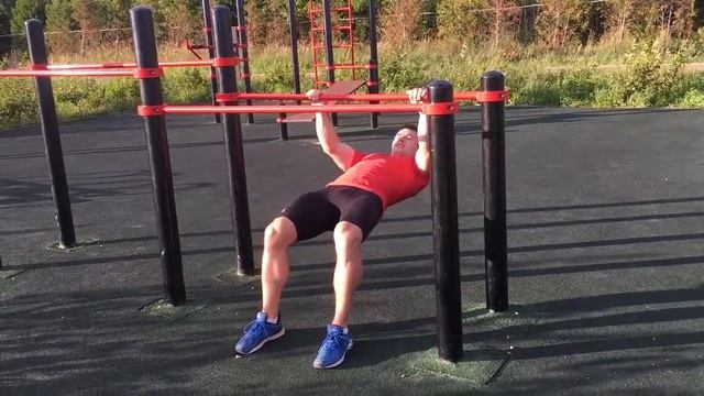 Подтягивания в наклоне на планке смотреть онлайн