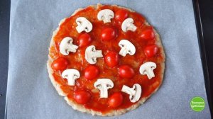 ПИЦЦА ДЛЯ ХУДЕЮЩИХ‼️? ПП Пицца Рецепт в Духовке ? Белковая Пицца / Диетическая Пицца