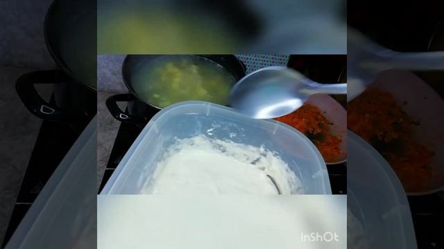 Суп с галушками /Драники Кубанские.