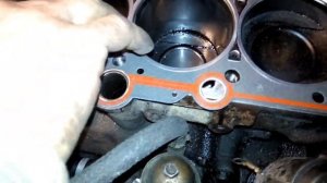 Замена прокладки под головкой Volkswagen 1.8 Golf 2 Jetta