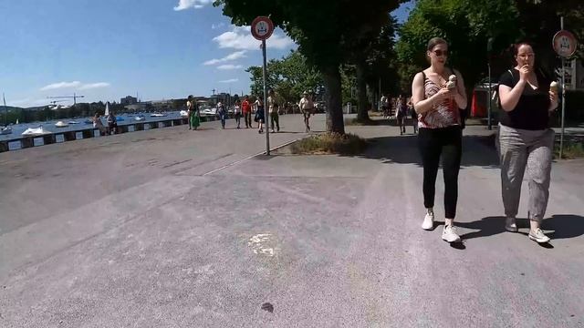 Красота девушек на улицах Швейцарии: Туризм в Швейцарии