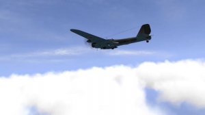 Бомбардировщик Пе-8 в авиасимуляторе Ил-2 Штурмовик ЗС.