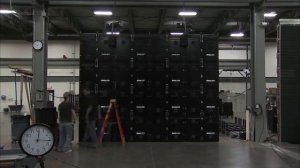 Монтаж светодиодного экрана / Module LED Panel Set Up