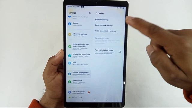 Samsung Galaxy Tab a7 Lite me setting reset kaise kare / how to reset setting Galaxy tab a7 lite смотреть онлайн