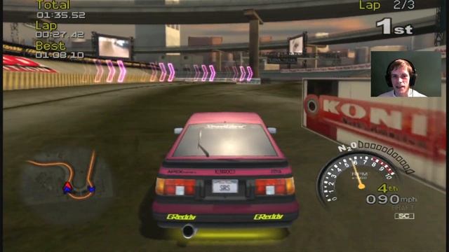 Прохождение SRS Street Racing Syndicate #06 | Легальные гонки на полустоке AE86! (Xbox Original)