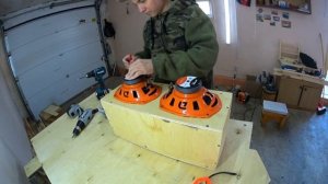 Обзор / панель приборов спорт  2106  /  собрал  короб под динамики  , тазобудни. влог .