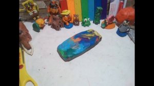 Как слепить НОКИА3310 из пластилина.