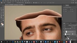 Hollow Head - Photoshop Manipulation Tutorial - Hole in Head- Hollow Face