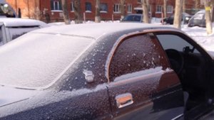 Завожу дизельный Toyota Crown (Кроун) зимой в  -26