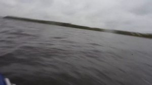 Катамаран Валдай-4 на водохранилище