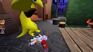 КАК УБИВАЕТ ФИОЛЕТОВЫЙ? ОН ПОЙМАЛ МЕНЯ В ТУМАНЕ НА КОРТОЧКАХ! Roblox Rainbow Friends