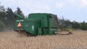 Barley Harvest 2015 | With Old Volvo BM S830 Combine