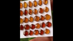 Гессонит бусы натуральные камни. Магазин ИЗ КАМНЕЙ