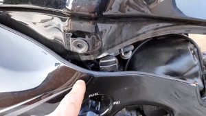 Замена масла, фильтров масляный и воздушный на suzuki GSX600F katana