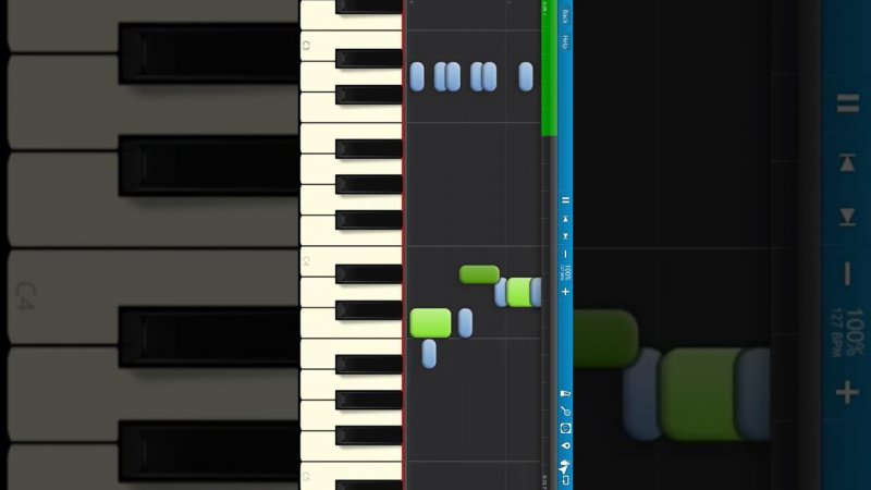 Rammstein - Ich Will #pianotutorial #shorts #synthesia