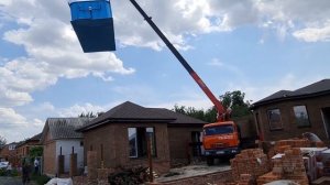 Установка полипропиленового бассейна