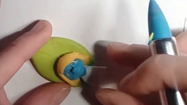 ✨ СМУРФИКИ✨ БРЕЛОК СМУРФЕТТА✨ ПОЛИМЕРНАЯ ГЛИНА✨ THE SMURFS✨ SMURFETTE✨ POLYMER CLAY✨ смотреть онлайн