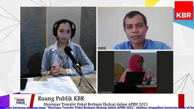 Talk Show Ruang Publik KBR - Meninjau Transfer Fiskal Berbasis Ekologi dalam APBN 2021 смотреть онлайн